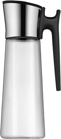 Скляна карафа WMF Basic з кришкою, 1,5 л - скляна посуда для води з нержавіючої сталі