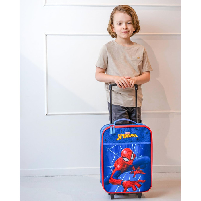 Дитяча дорожня валіза-тролей Vadobag Spiderman, об'єм 12 л