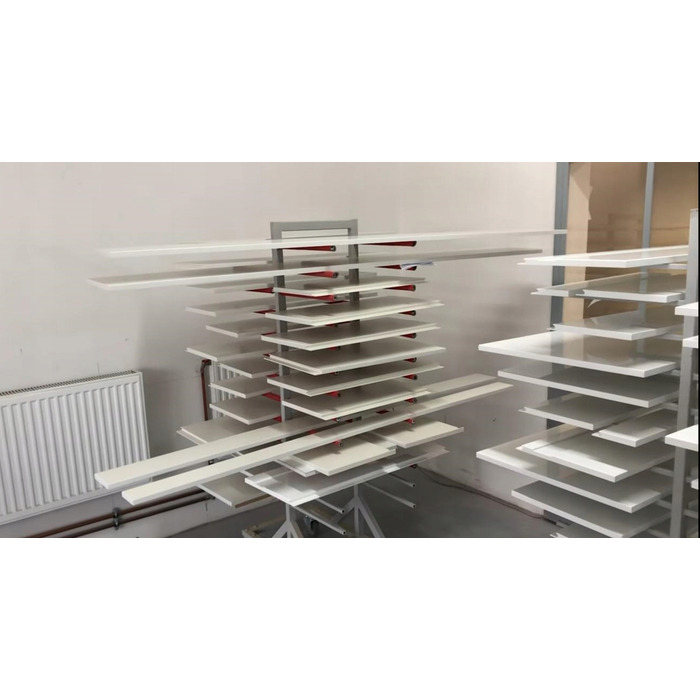 Стелаж BroMARKT 35 см x 175 см x 32 см, білий