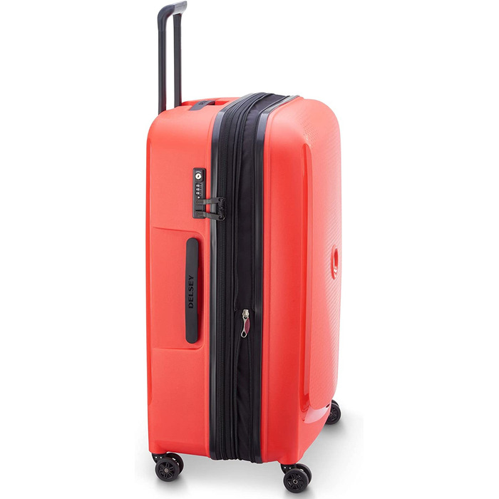 Валіза DELSEY PARIS Belmont Plus, розширювана, розмір L, червоний