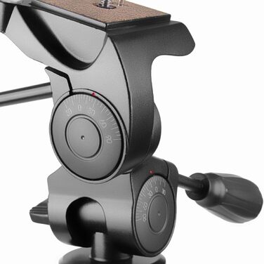 Професійний фотоштатив Walimex pro WAL-6702 з 3D-головою FT-6653H, вантажопідйомність 12 кг, флюїдна амортизація, з чохлом