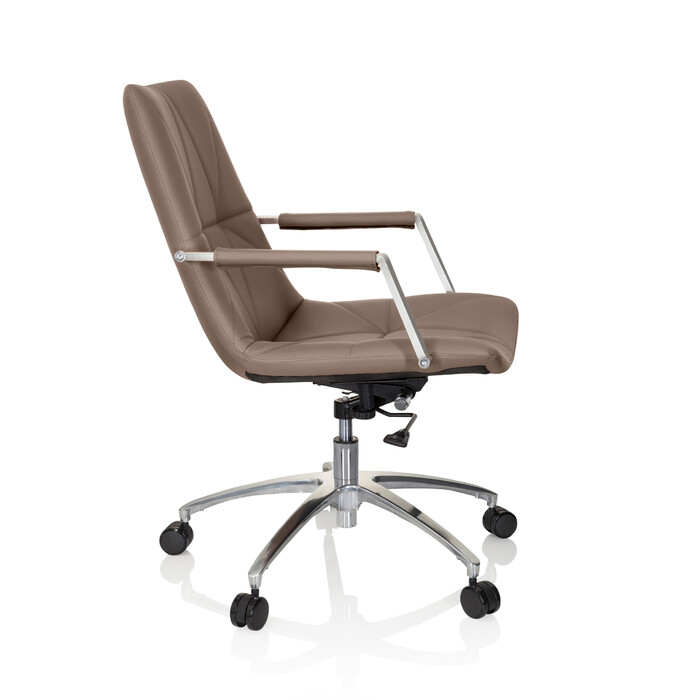 Офісне крісло / поворотне крісло SARANTO II Штучна шкіра Macchiato Brown hjh ОФІС
