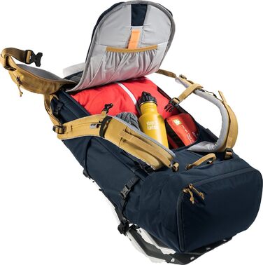 Туристичний рюкзак Deuter Rise 34+ L для снігоступів, інк-карамель