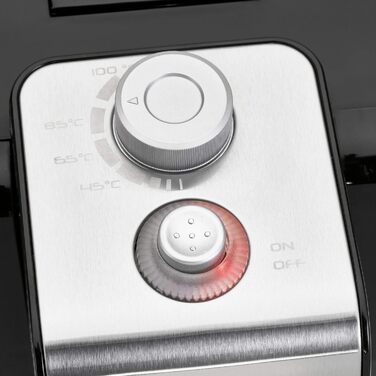 Диспенсер для гарячої води ProfiCook PC-HWS 1145, корпус з нержавіючої сталі, гаряча вода одним натисканням кнопки приблизно за 3 секунди, LED-дисплей із сенсорним керуванням, 2600 Вт (резервуар для води 2,2 літра)