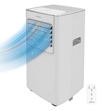 Мобільний кондиціонер Cecotec ForceClima 7100 7000 BTU з пультом ДУ, LED-дисплеєм, 4 режими, 2 швидкості, охолодження до 15 м²