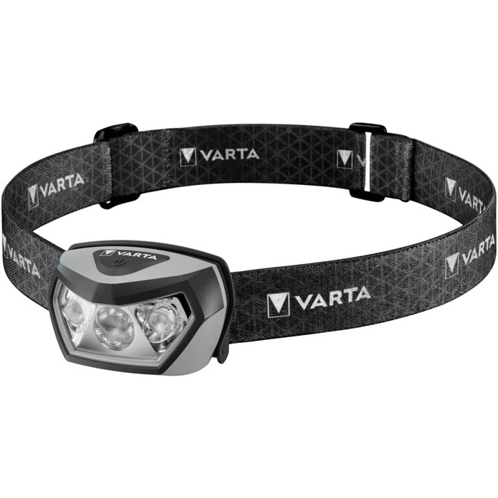 VARTA налобний ліхтар LED, акумуляторний, водонепроникний, бездротова зарядка, регульований кут, диммування, для кемпінгу, бігу, туризму