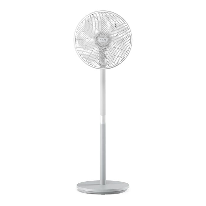 Вентилятор підлоговий Philips Series 5000 CX5535/11 з пультом, таймером, 3 швидкості, 40 Вт, білий