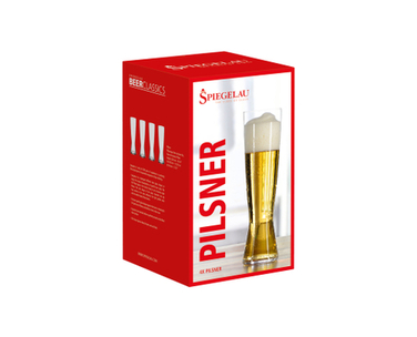 Набір пивних келихів Pilsner 425 мл, 4 предмети Пивна класика Spiegelau