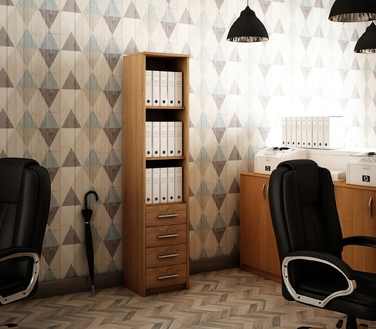 Стелаж Matkam 40 x 182 x 35 см, дуб сонома