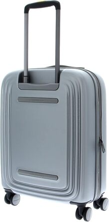Валіза Mandarina Duck Logoduck на колесах, 40x55x20/23 см, срібляста, пластик