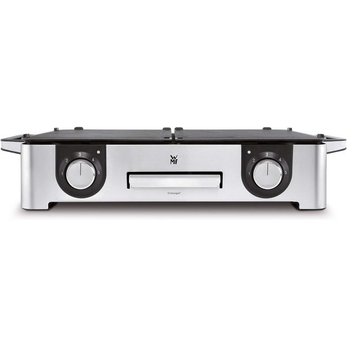 Електрогриль WMF Lono Master Grill 50x28 см з двома зонами нагріву, нержавіюча сталь, для барбекю
