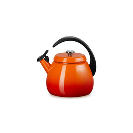 Емальований ковш Le Creuset з кришкою, 2.2 л, колір Flame (вогняний)