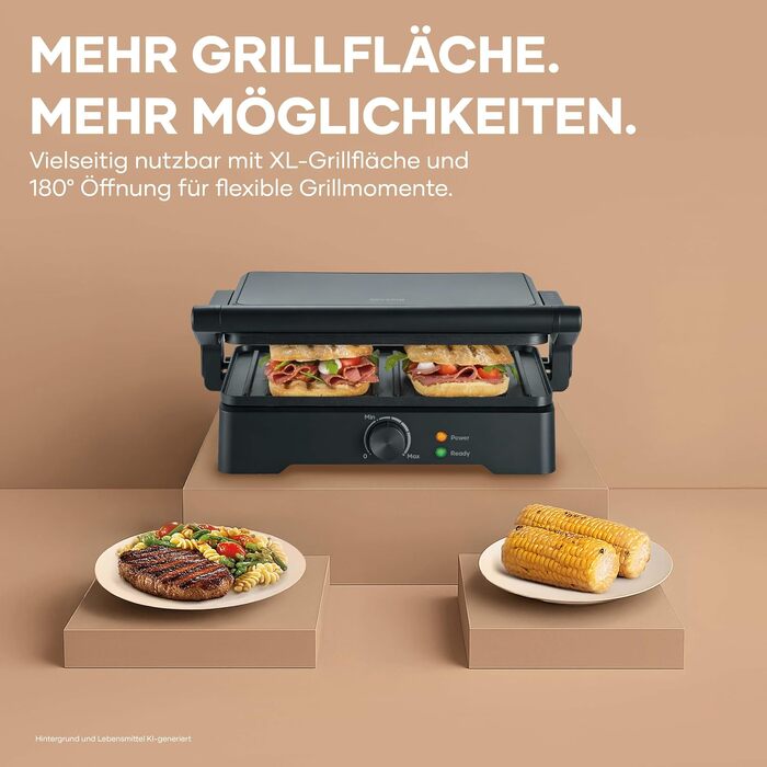 Контактний електрогриль 3-в-1 Severin Flex Multigrill XL, 2000W