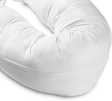 Подушка для вагітних EKM Trade 170 см XXL, бавовна 100%, сертифікована, з малюнком 