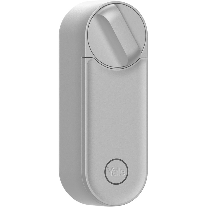 Yale Linus Smart Lock L2 срібний — розумний дверний замок із віддаленим керуванням, безключовий доступ, мобільний додаток, DIY-установка