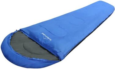 Дитячий спальний мішок Oventure SleepPlus Mumie, синій