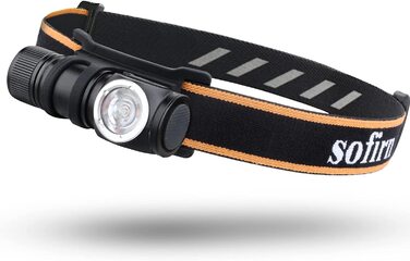 Лобовий ліхтар Sofirn HS10 Mini 1100 люмен, LED, акумулятор 16340, 8 режимів, 5000K, високий CRI для бігу, риболовлі, туризму