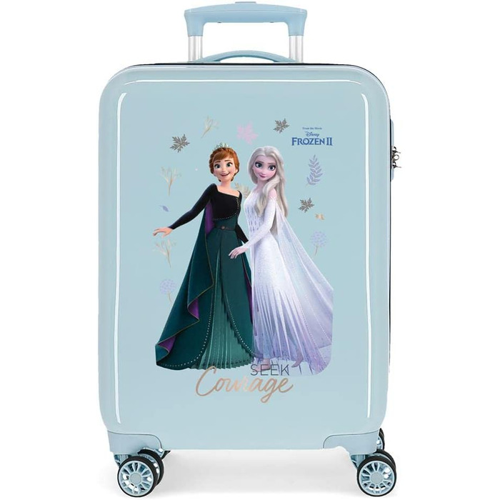 Дитяча валіза Disney Seek Courage, 34x55x20 см, синя