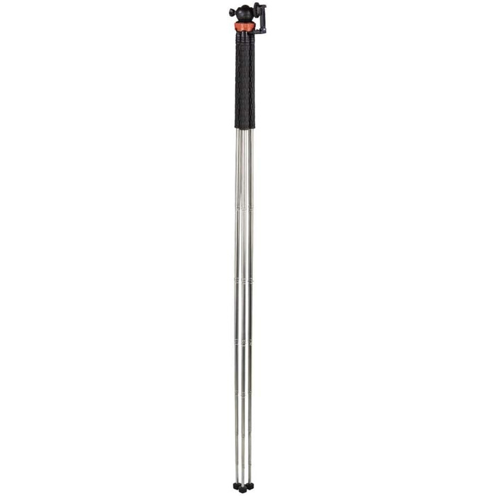 Штатив Hama Traveller Pro 4620, трипод для смартфона, 23-105 см, 1/4'', чорний/сріблястий/червоний