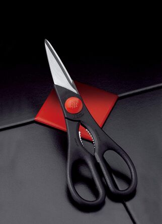 Ножиці ZWILLING Twin L багатоцільові, універсальні, з нержавіючої сталі/пластику, чорні (виробництво Німеччина)