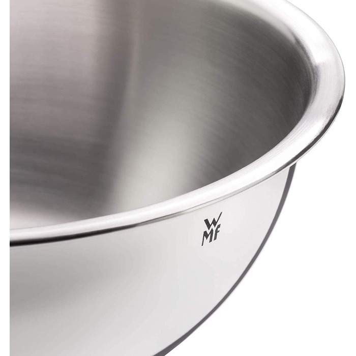Набір кухонних мисок WMF Function Bowls, 2 шт., діаметр 22 та 24 см, Cromargan нержавіюча сталь, багатофункціональні (для замішування, салатів, подачі), складаються