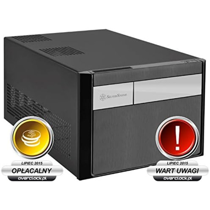 Комп'ютерний корпус SilverStone SST-SG11B Sugo Micro ATX Cube, чорний