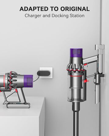 Акумулятор Morpilot V7 8000mAh для пилососа Dyson V7 SV11 Animal, Motorhead, Pro, Trigger, Fluffy + фільтри