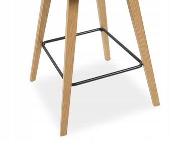 Стілець Mebel-Partner, штучна шкіра, чорний, 1 шт.