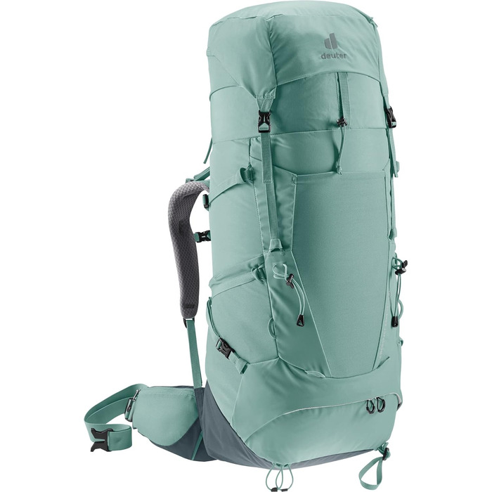 Жіночий туристичний рюкзак Deuter Aircontact Core 45+10 л нефрит-графіт