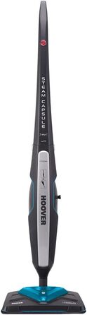 Парова швабра Hoover Steam Capsule Plus CA2IN1D 011, сіро-бірюзова, 2-в-1, для підлоги та килимів