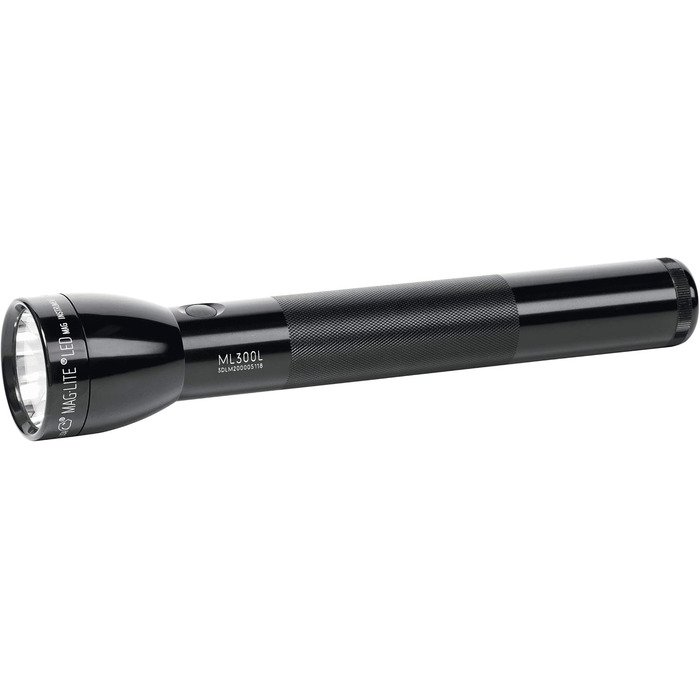 Ліхтар Maglite ML300L LED, 3x D, чорний, потужний ручний ліхтарик