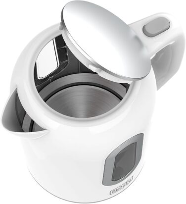 Електричний чайник BLACK+DECKER BXKE2204E 1,7 л, 2200 Вт, з автоматичним вимкненням, 360° база, прихований нагрівач, фільтр, індикатор рівня води
