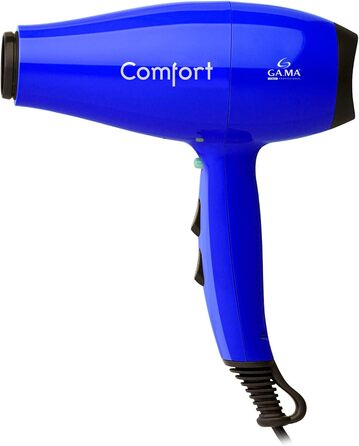 Фен Gama Italy Professional Comfort, 2200 Вт, AC-мотор, 3 м кабель, вироблено в Італії, гарантія 2+3 роки