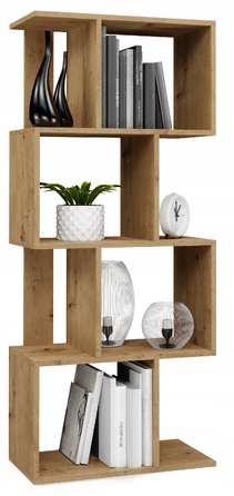 Стелаж TopEshop 59,5 x 140 x 30 см, дуб артизан