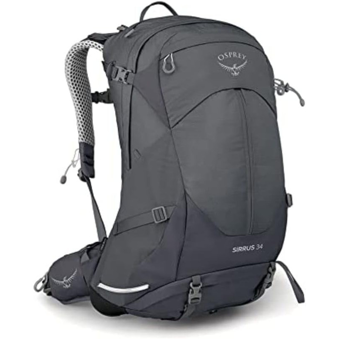 Жіночий туристичний рюкзак Osprey Sirrus 34 л, сірий Tunnel Vision