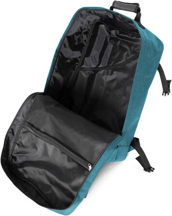blnbag M3 – Компактний ультралегкий туристичний рюкзак 35 л, унісекс, аквазелений, з м'якими регульованими лямками або як сумка, для подорожей і спорту
