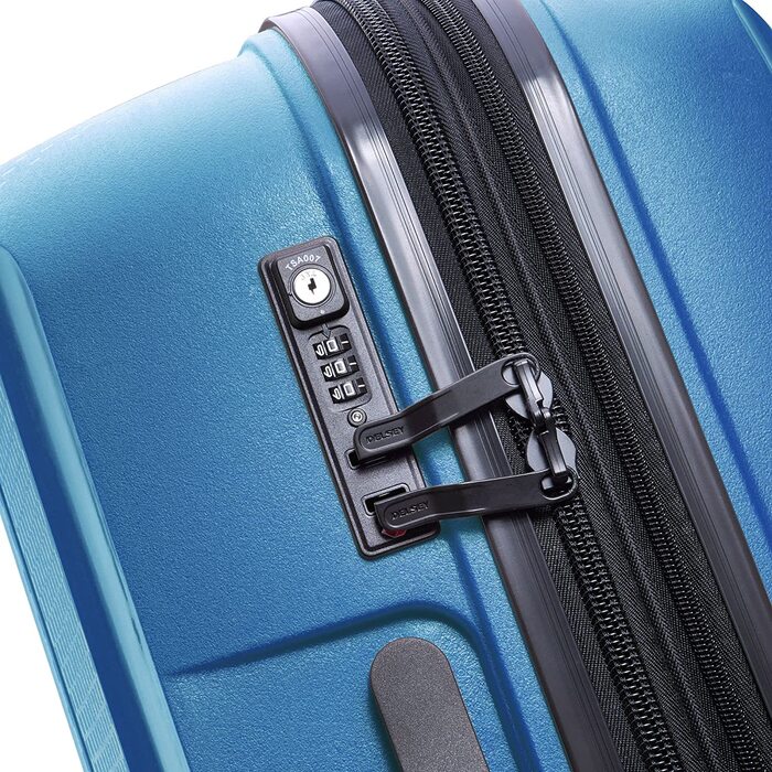 Валіза DELSEY PARIS Belmont Plus L, розширювана, цинково-синя