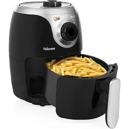 Міні фритюрниця Tristar Airfryer 2 л, антипригарне покриття, термостат, таймер, економія енергії 77,8%, FR-6980