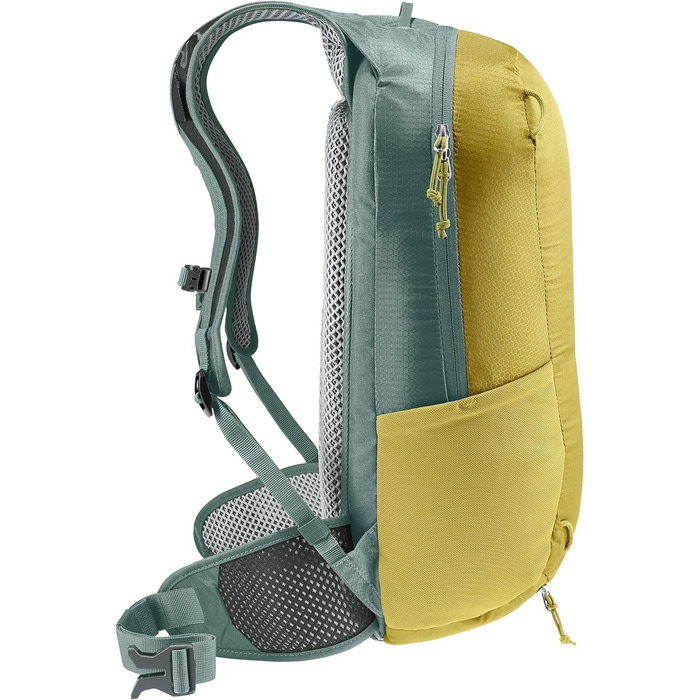 Велорюкзак Deuter Race 16, 16 л, Turmeric-Ivy, для велосипедистів