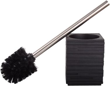 Туалетна щітка WC Calero Black, чорна, для унітазу