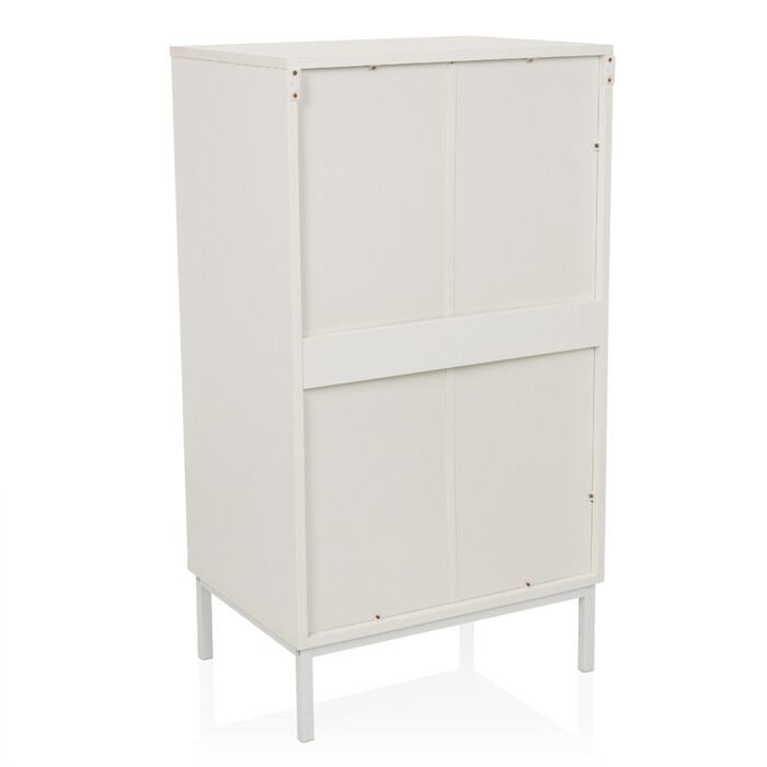 Буфет / комод BJORDAL 55x40x100 см 5 шухляд білий hjh LIVING