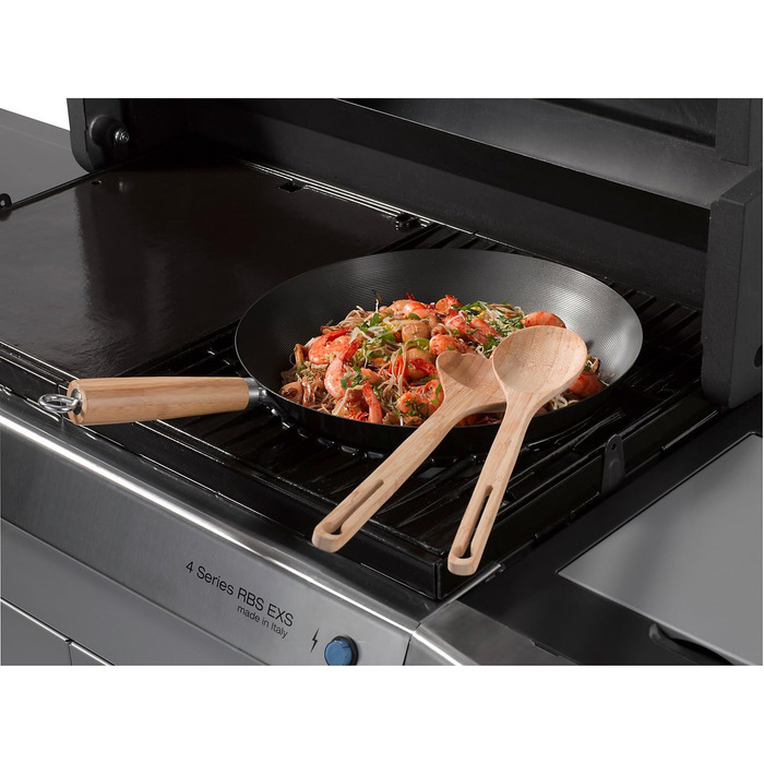 Wok Campingaz для Culinary Modular System, антипригарне покриття, металевий адаптер, з дерев'яними ложками, Ø 35 см, висота 15 см