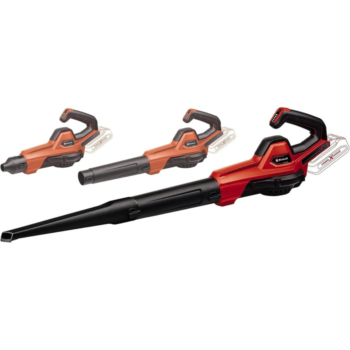 Einhell GE-UB 18/250 Li E-Solo Акумуляторний повітродув Power X-Change (18 В, 250 км/год, 3-частинна труба, регулювання швидкості, без акумулятора)