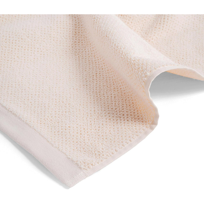 Рушники для ванної Herzbach Home Spa, 50x100 см, 100% бавовна, кремові, набір