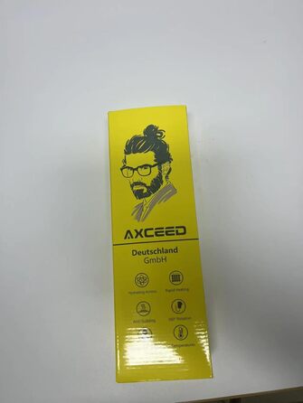 Електричний гребінець-випрямляч для бороди та волосся Axceed 2-в-1, іонна щітка, швидкий нагрів до 200°C
