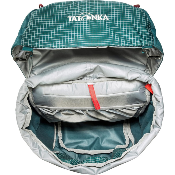 Рюкзак для походів Tatonka Hike Pack 32 л з вентиляцією спини та дощовиком, легкий і зручний туристичний рюкзак, чорний/сірий