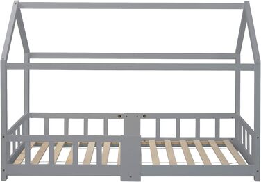 Дитяче ліжко Merax 90x200 см, дерев'яне, для дітей