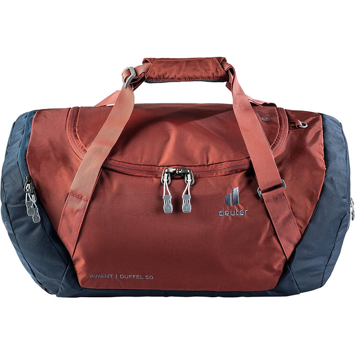 Дорожня спортивна сумка Deuter AViANT Duffel 50 л, червоно-синя