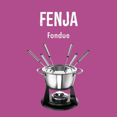 Фондю ROHE Fenja з нержавіючої сталі, 1.8 л, 18 см