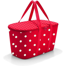 Термосумка-холодильник Reisenthel Coolerbag Mixed Dots Chilli Red, спортивна, 44,5x24,5x25 см